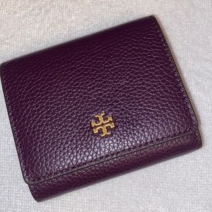 Tory Burch leather French wallet